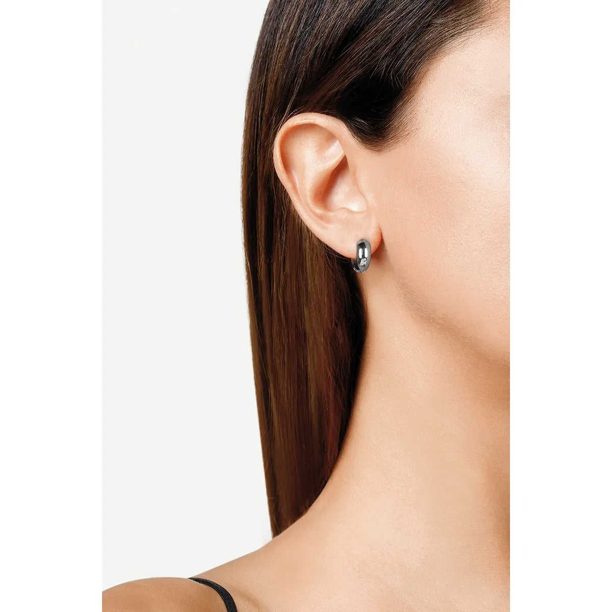 Orecchini donna in acciaio a cerchio Ops Objects OPSOR-865