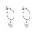 Orecchini donna in argento Stroili con pendente cuore