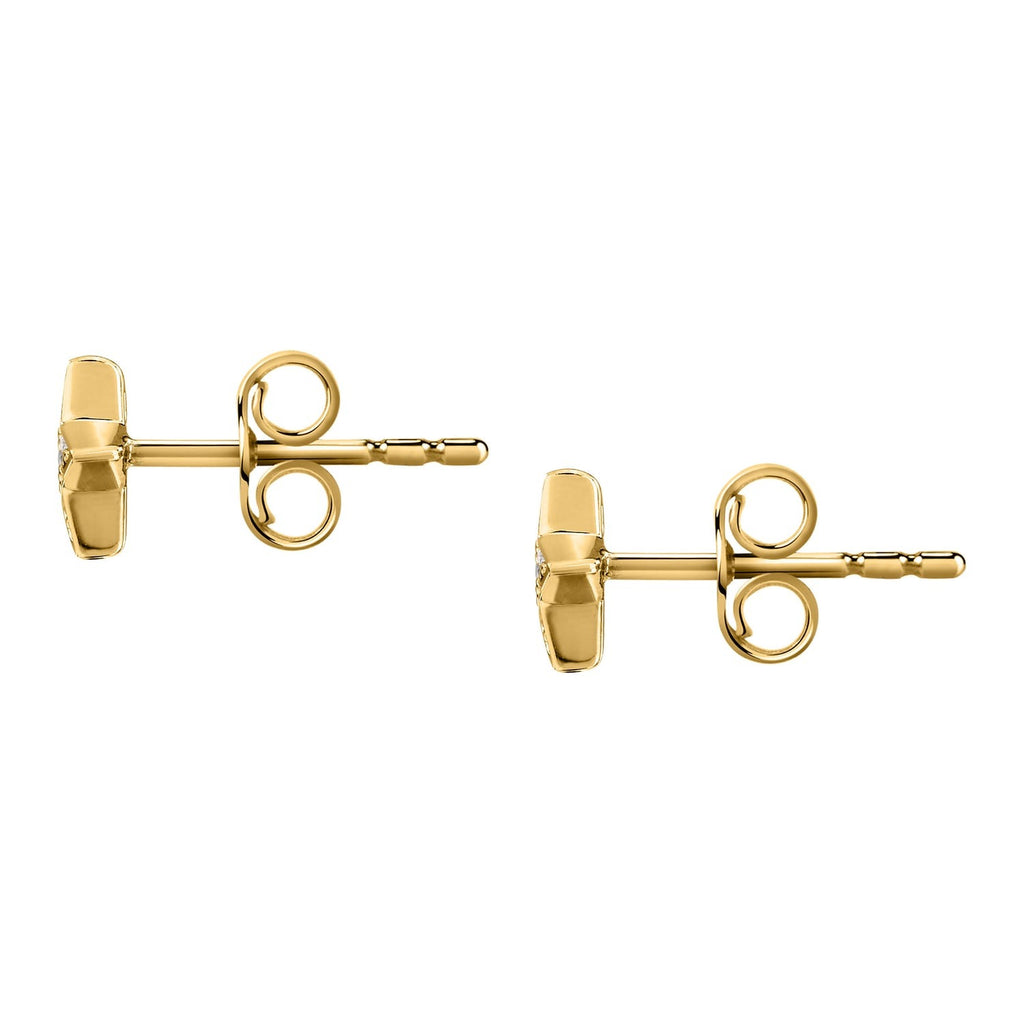 Orecchini donna in argento dorato Le petite story con stelle lps01awv20