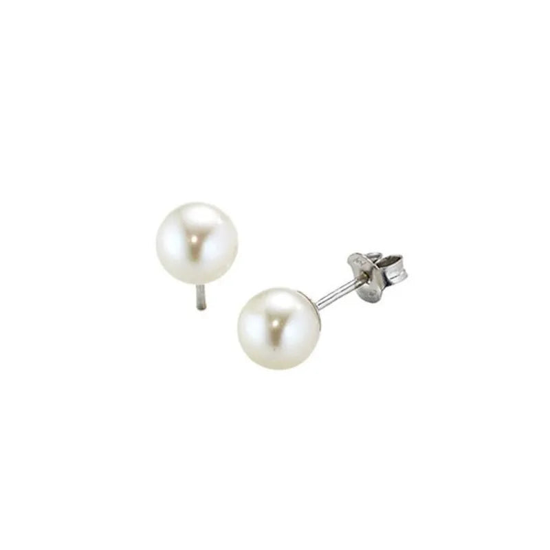 Orecchini donna in oro e perla bianca Kioto 303b/1