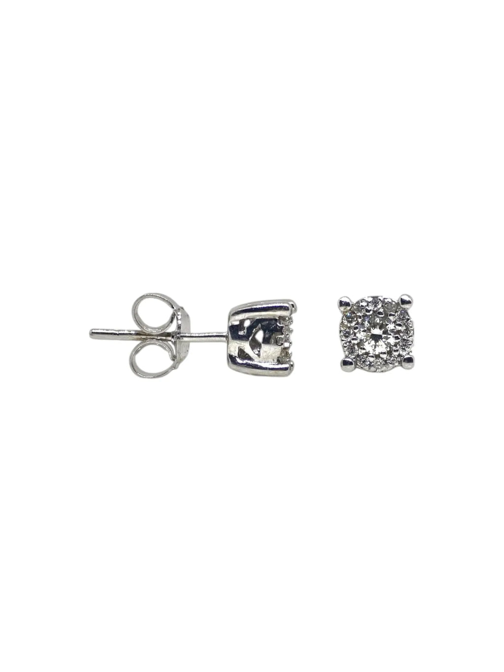 Damenohrringe Pg Schmuck Gold und Diamanten orchic/2