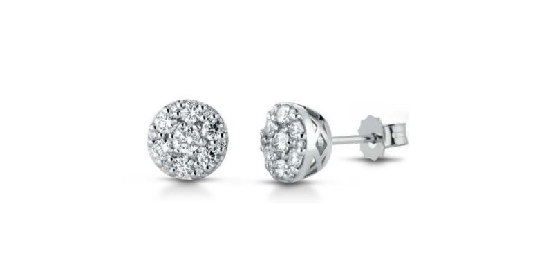 Orecchini donna oro e diamanti pg gioielli ormirage/1