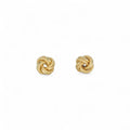 Orecchini donna oro giallo 18 kt con nodo della vita