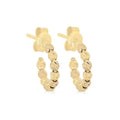 Orecchini donna oro giallo 18 kt stile milleluci
