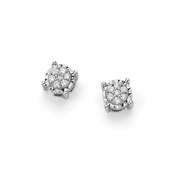 Orecchini donna punto luce oro e diamanti DonnaOro DHOF8502.007