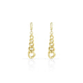 Orecchini grumette in bronzo dorato Unoaerre donna 1604