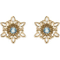 Orecchini in oro 9 kt  bambina gioielli Disney Frozen e401284zel