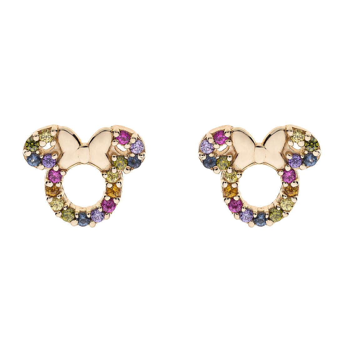 Orecchini in oro 9 kt bambina gioielli Disney e401431yzml