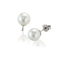 Orecchini in oro e perla bianca donna 301b kioto