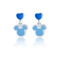Orecchini pendenti bambina Disney in argento 925 topolino es00110sl.cs