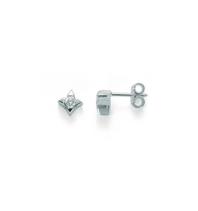 Orecchini punto luce Yukiko in oro e diamanti erd1590y_004sx