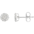 Orecchini punto luce oro con diamanti donna Comete
