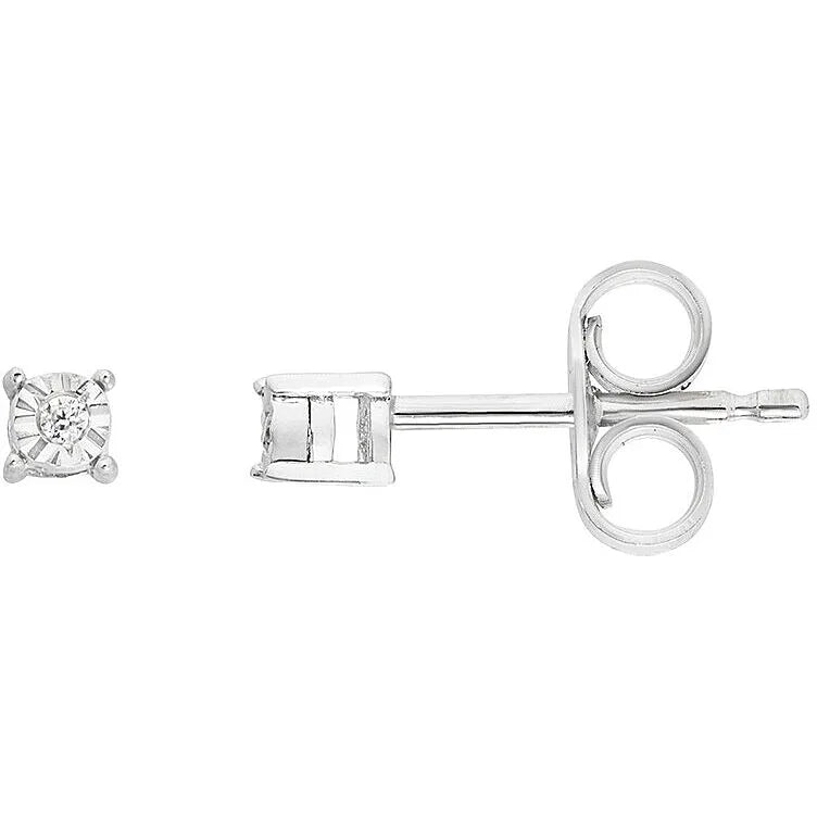 Orecchini punto luce oro e diamanti donna Comete