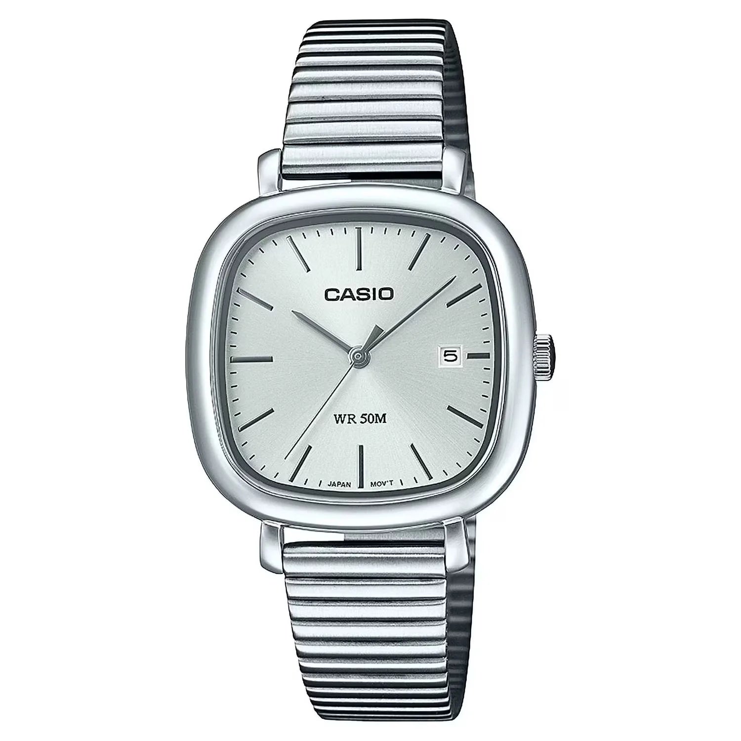 Orologio Casio colore argento da donna ltp-b166d-7avef