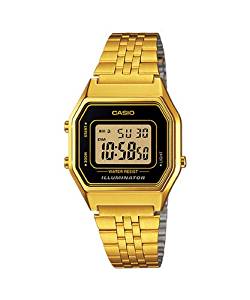 Orologio Casio unisex dorato acciaio LA680WGA-1DF