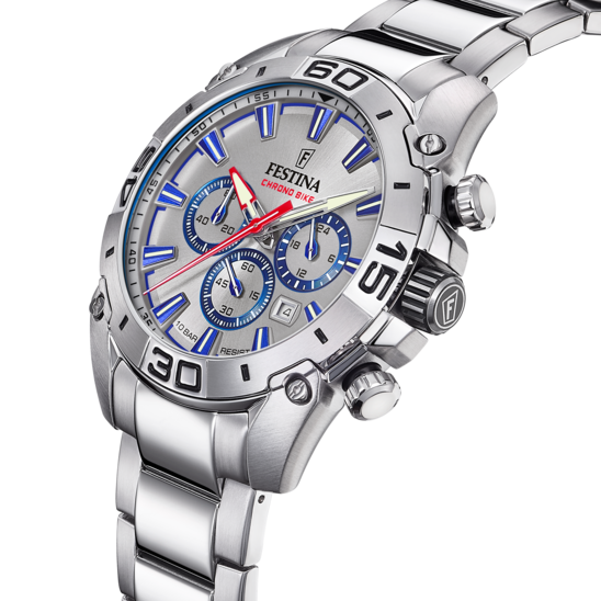 Festina Chrono Bike Herrenuhr Edelstahl f20543/1