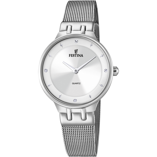 Orologio Festina F20597/1 donna argento cinghia acciaio