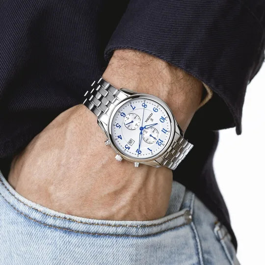 Orologio Festina uomo con quadrante bianco in acciaio f6854/a
