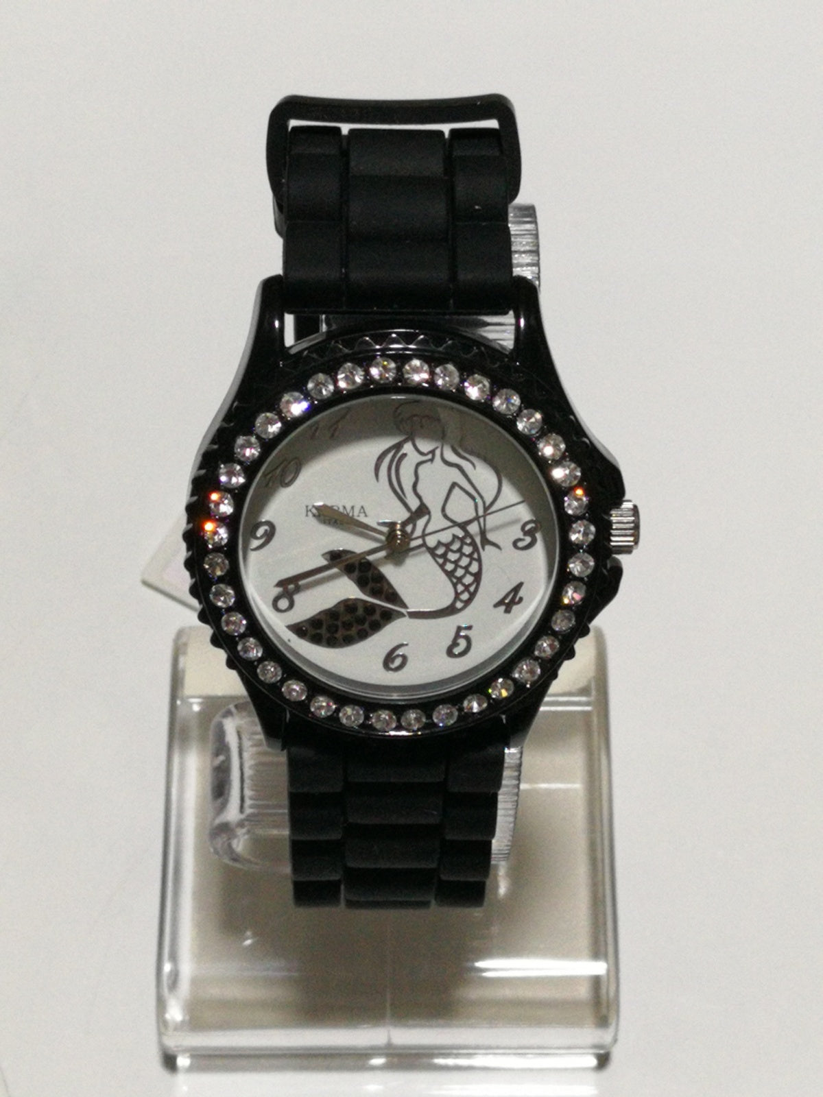 Orologio Karma donna colore nero con zirconi bianchi 82123