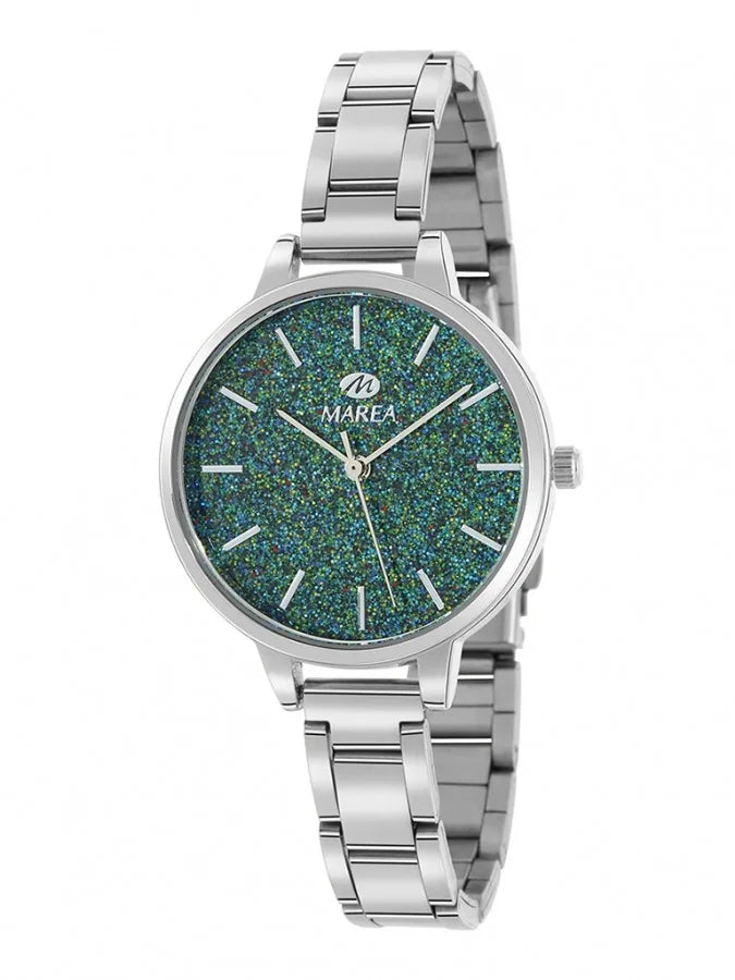 Orologio Marea donna in acciaio con quadrante glitter b41239/6