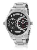 Orologio Marea uomo in acciaio e quadrante nero b54219/4