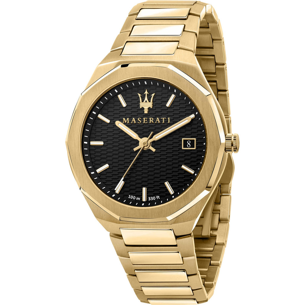 Orologio Maserati uomo dorato R8853142004