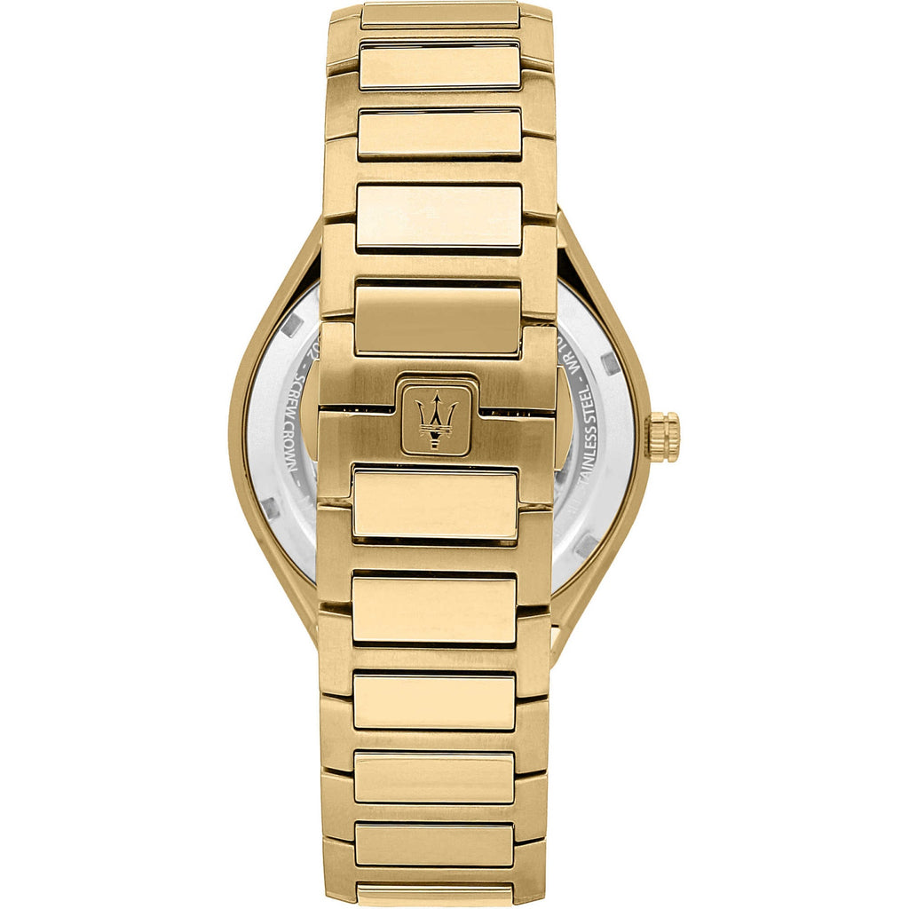 Orologio Maserati uomo dorato R8853142004