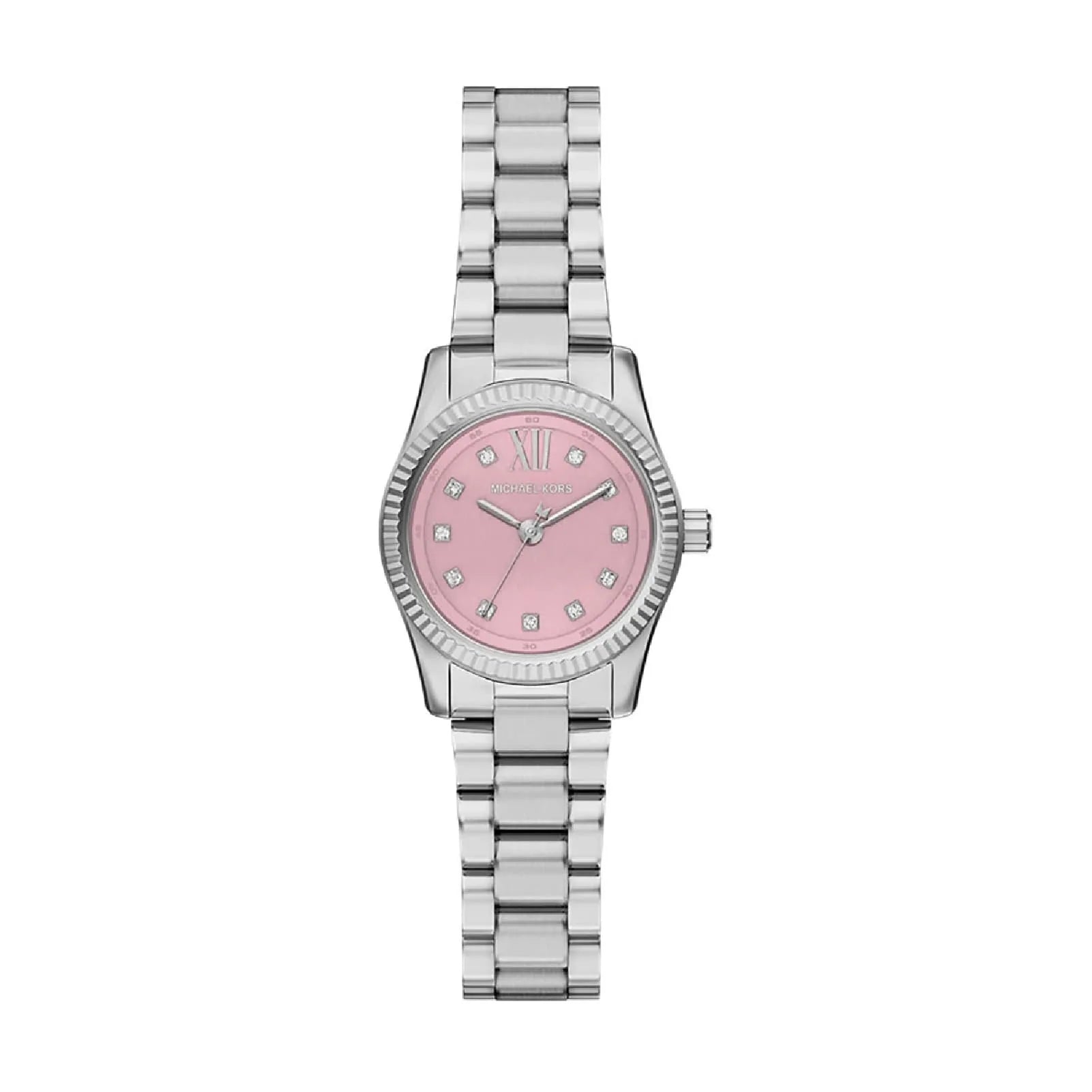 Orologio Michael Kors Petite Lexington quadrante rosa e pavé mk4996