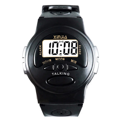 Orologio Parlante Digitale Sportivo in Lingua Italiana per Ciechi Ipovedenti
