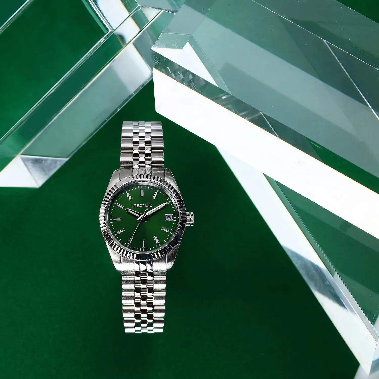 Orologio Sector solo tempo e data donna R3253240513