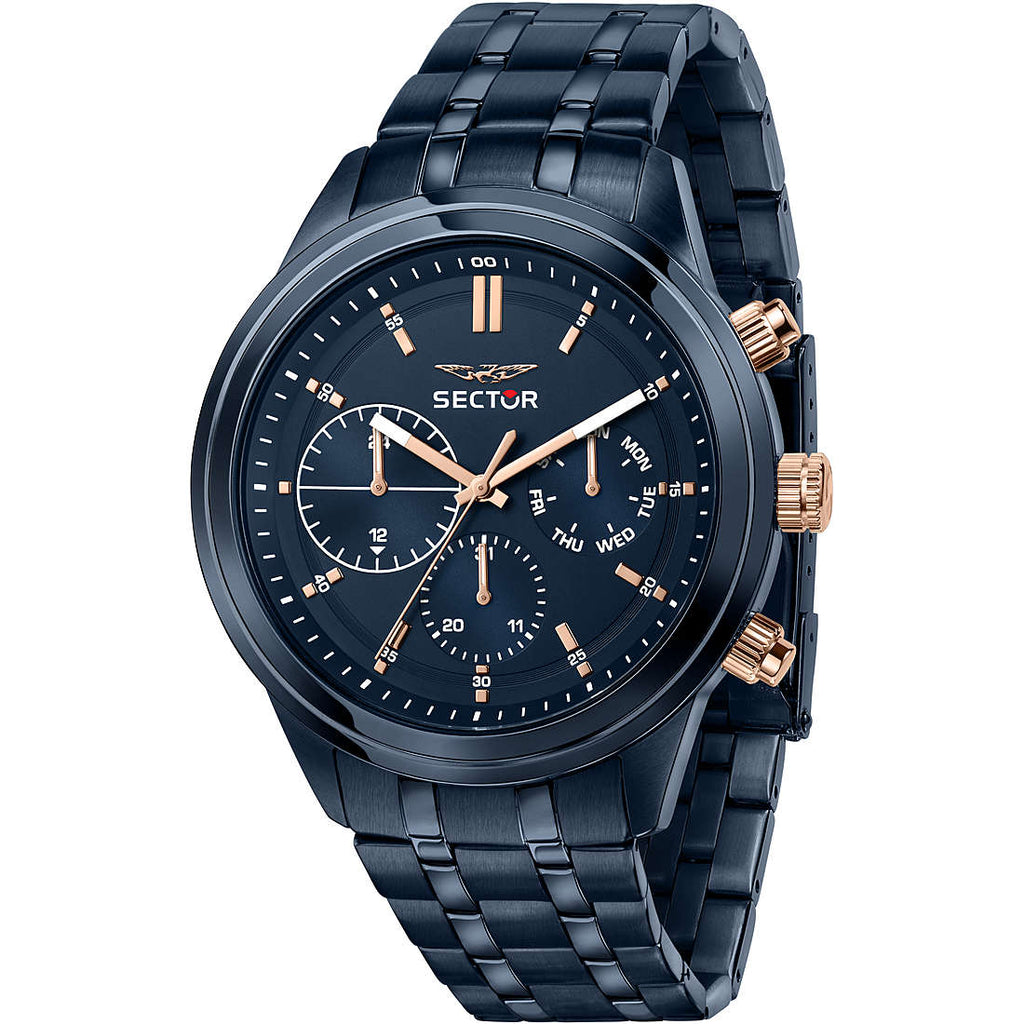 Orologio Sector uomo in acciaio blu modello R3253540005