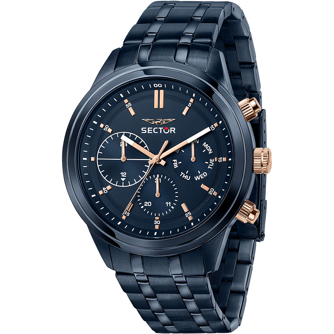 Orologio Sector uomo in acciaio blu modello R3253540005