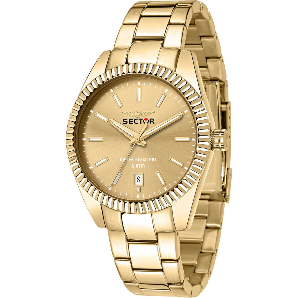 Orologio Sector uomo in acciaio dorato modello R3253240026