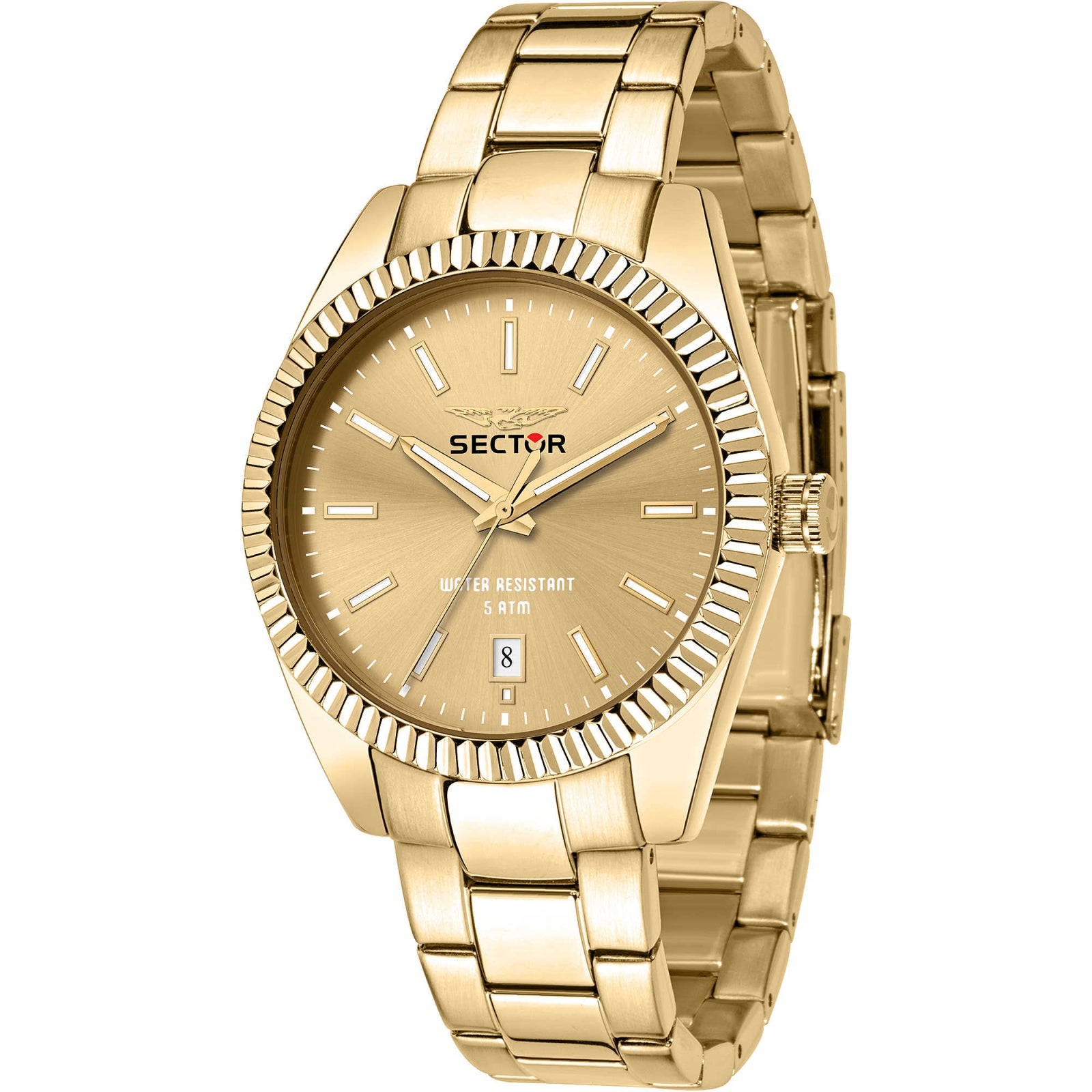 Orologio Sector uomo in acciaio dorato modello R3253240026