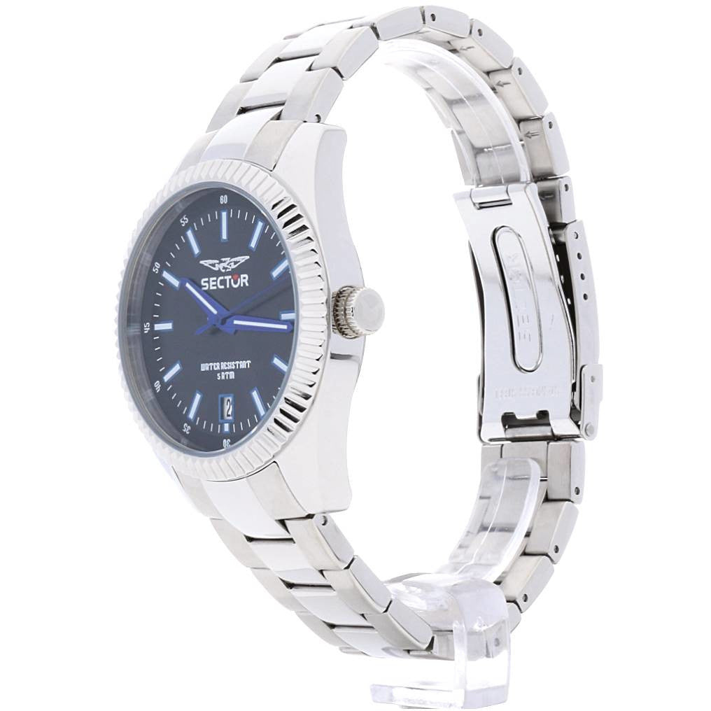 Orologio Sector uomo in acciaio fondo nero modello R3253476001