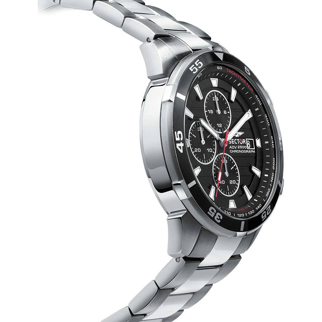 Orologio Sector uomo in acciaio fondo nero modello R3273643003