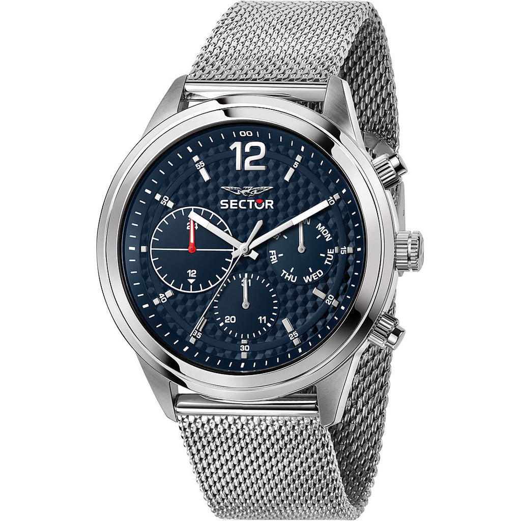Orologio Sector uomo in acciaio maglia milano modello R3253540003