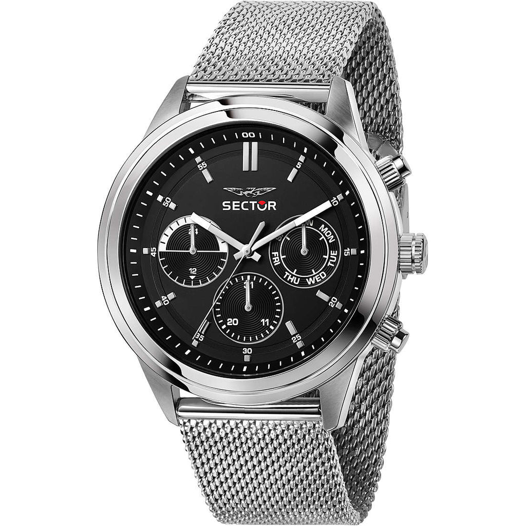 Orologio Sector uomo in acciaio maglia milano modello R3253540004