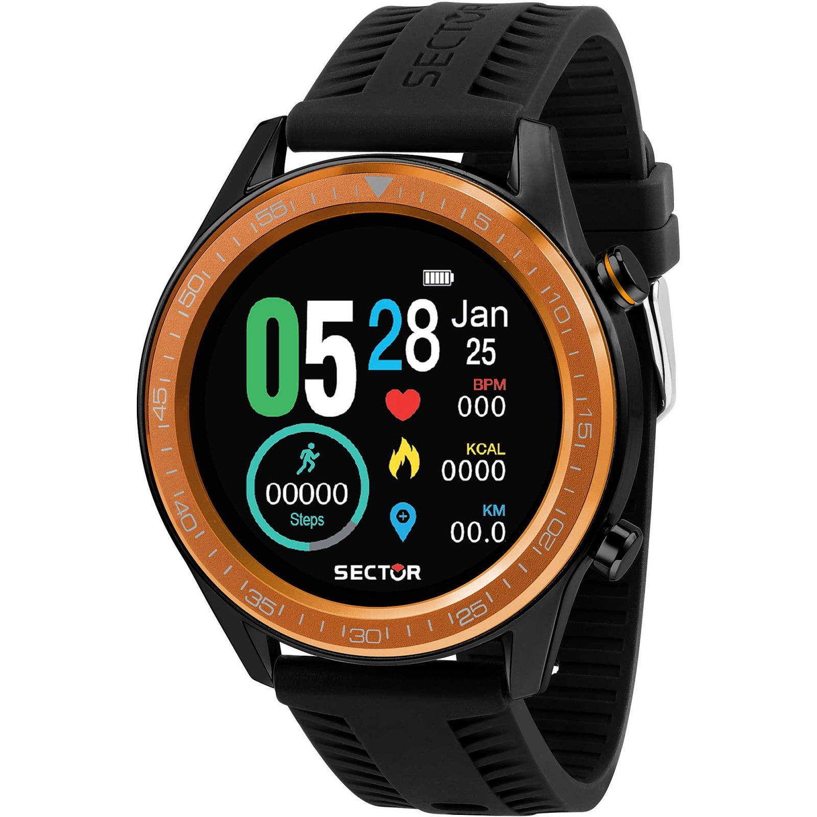 Smartwatch Herren Sector S-02 R3251545003