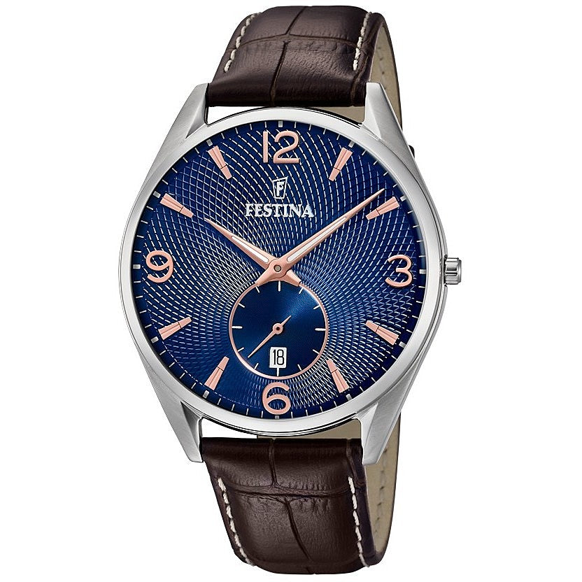 Orologio Solo Tempo Uomo Festina Retro F6857/8