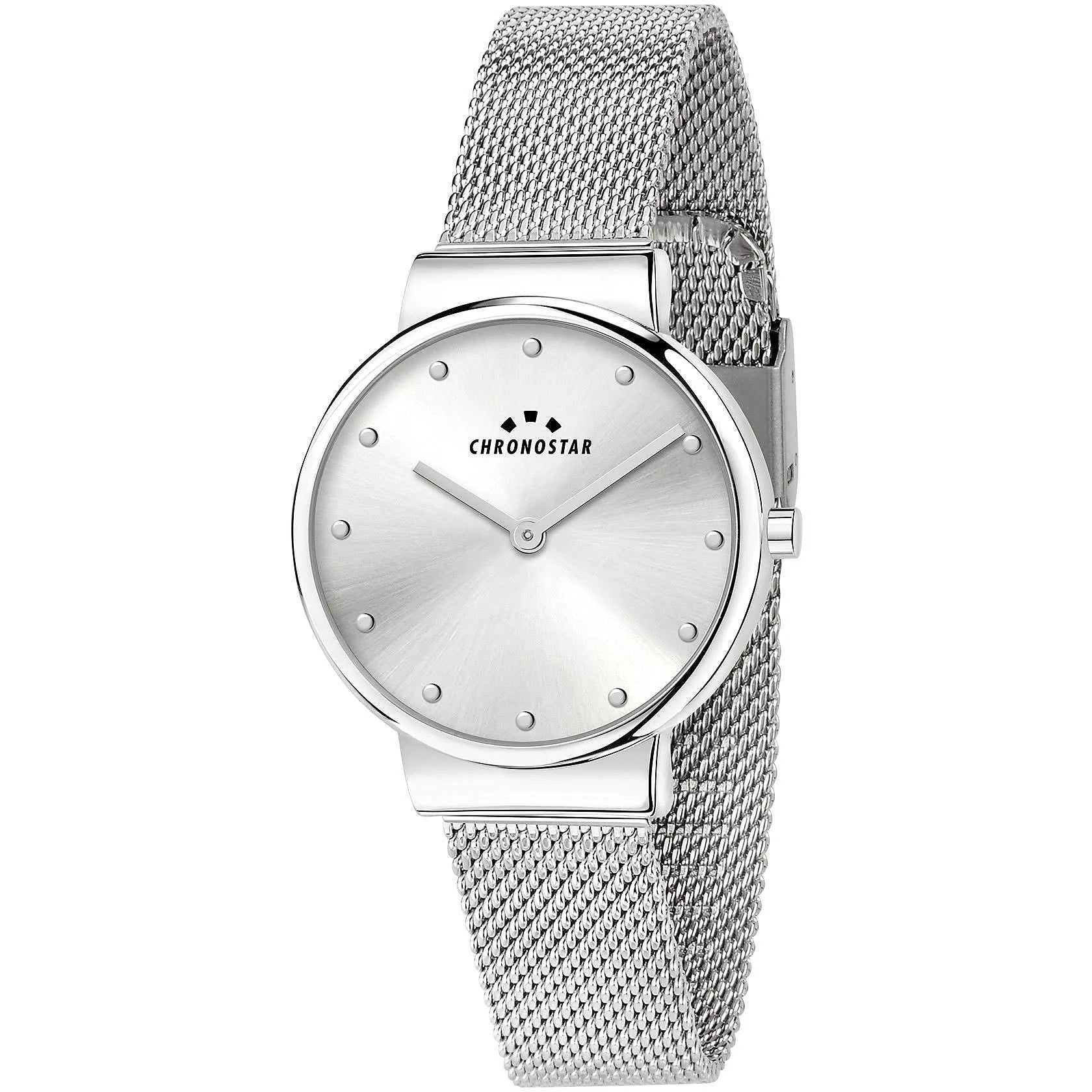 Chronostar Quarzuhr Damen Milanaise-Armband R3853286502