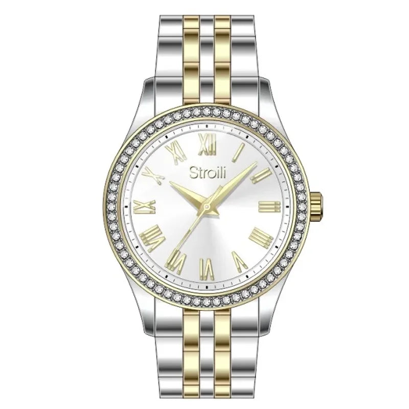 Orologio al quarzo donna Stroili acciaio bicolore 1687806