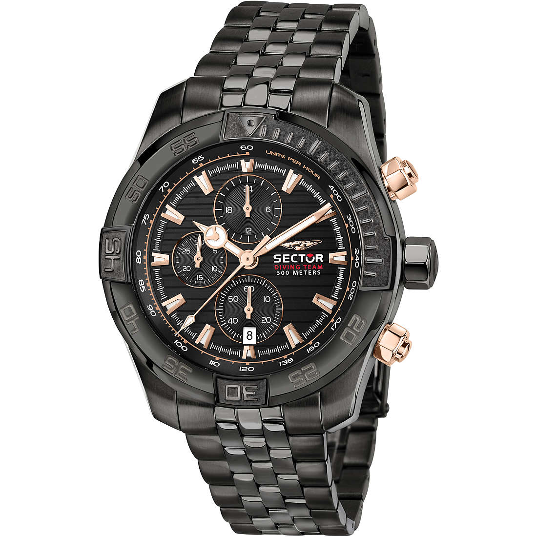 Orologio cronografo uomo Sector diving team R3273635003