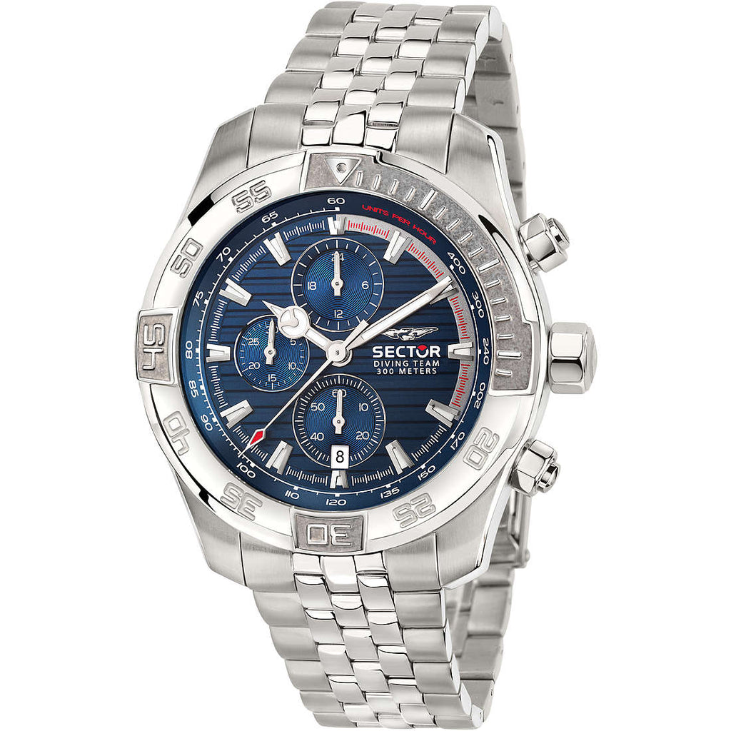 Orologio cronografo uomo Sector diving team r3273635001