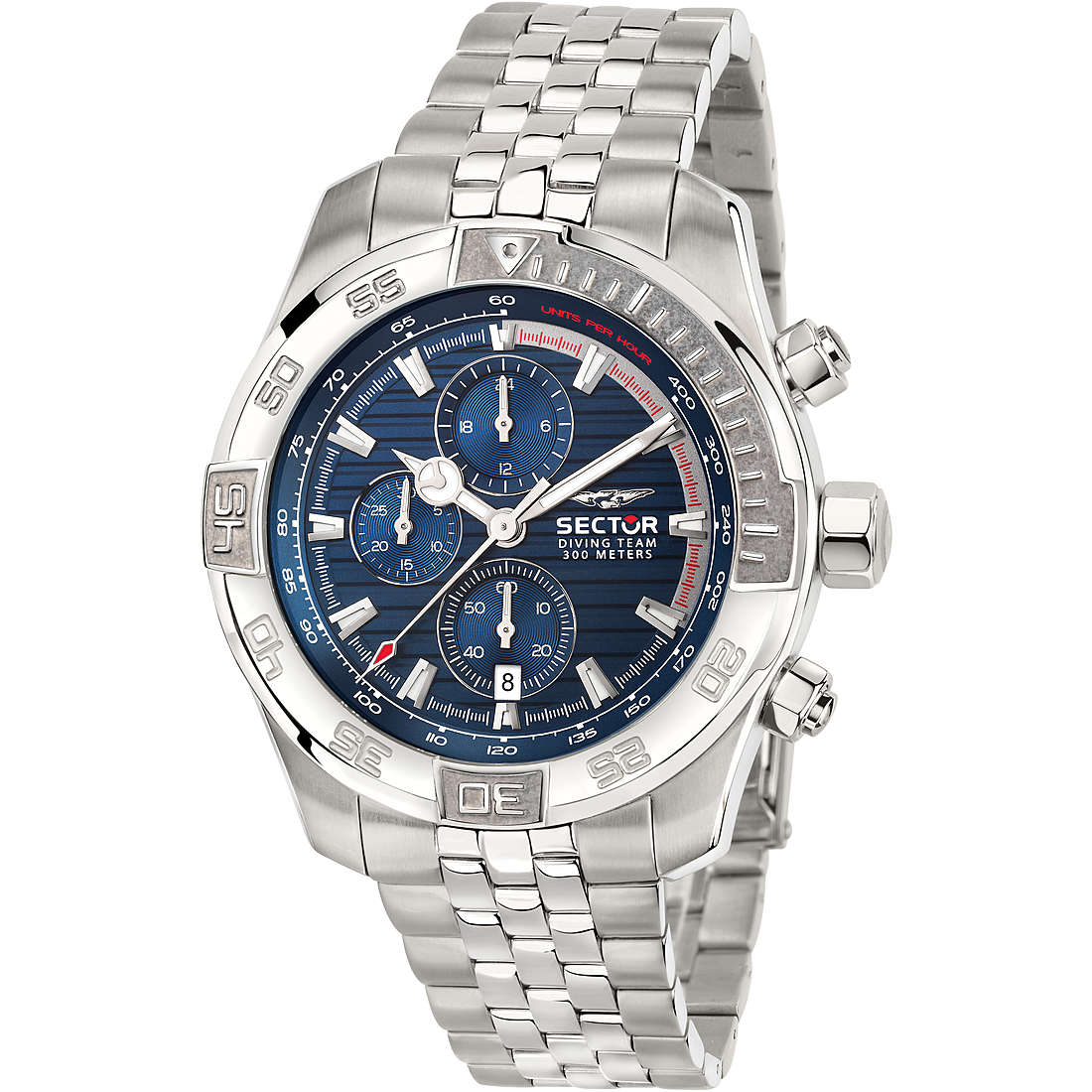 Orologio cronografo uomo Sector diving team r3273635001