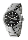 Orologio da polso acciaio uomo Haurex quadrante nero 2a276un1