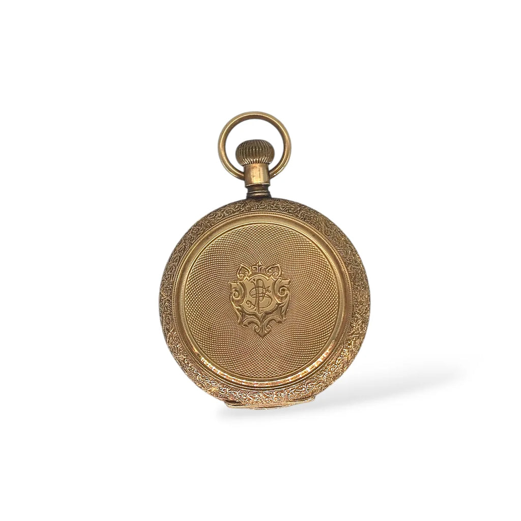Orologio da taschino uomo in oro giallo 14kt
