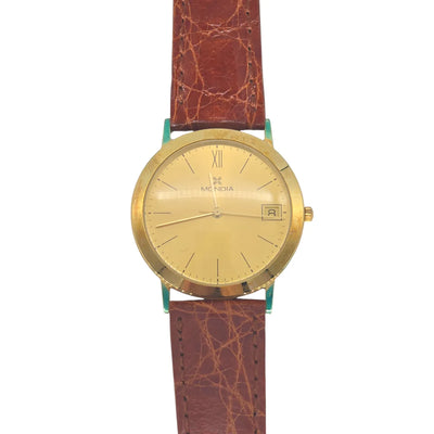 Orologio da uomo Mondia Zenith in oro giallo 18kt