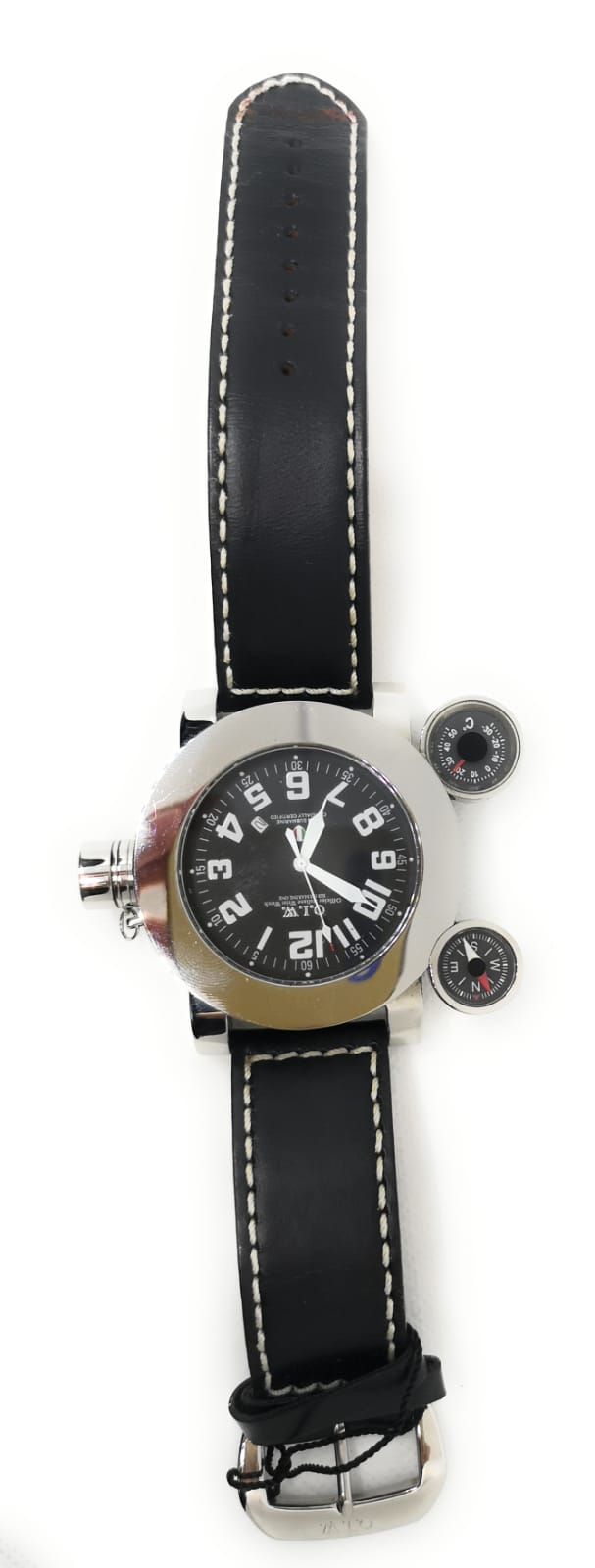 Orologio da uomo OIW con bussola e termometro