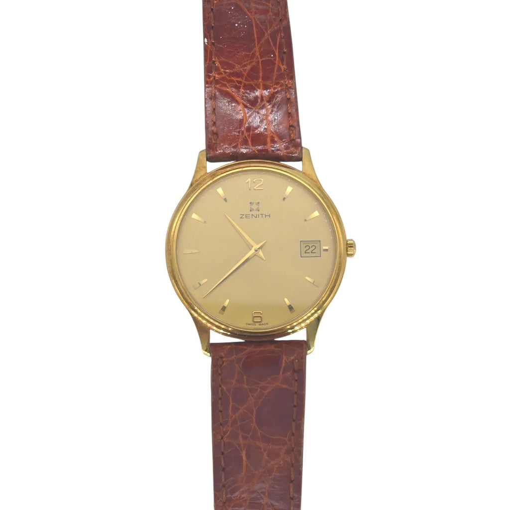 Orologio da uomo Zenith in oro giallo 18kt
